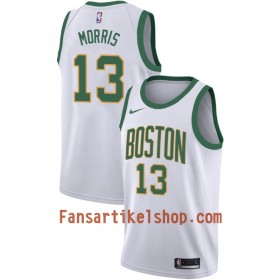 Boston Celtics Trikot Marcus Morris 13 2018-19 Nike City Edition Weiß Swingman - Herren